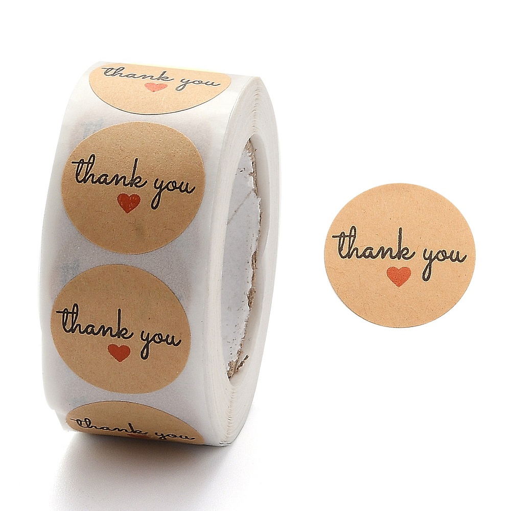 "Thank you" 25 mm-es kör matrica, natúr